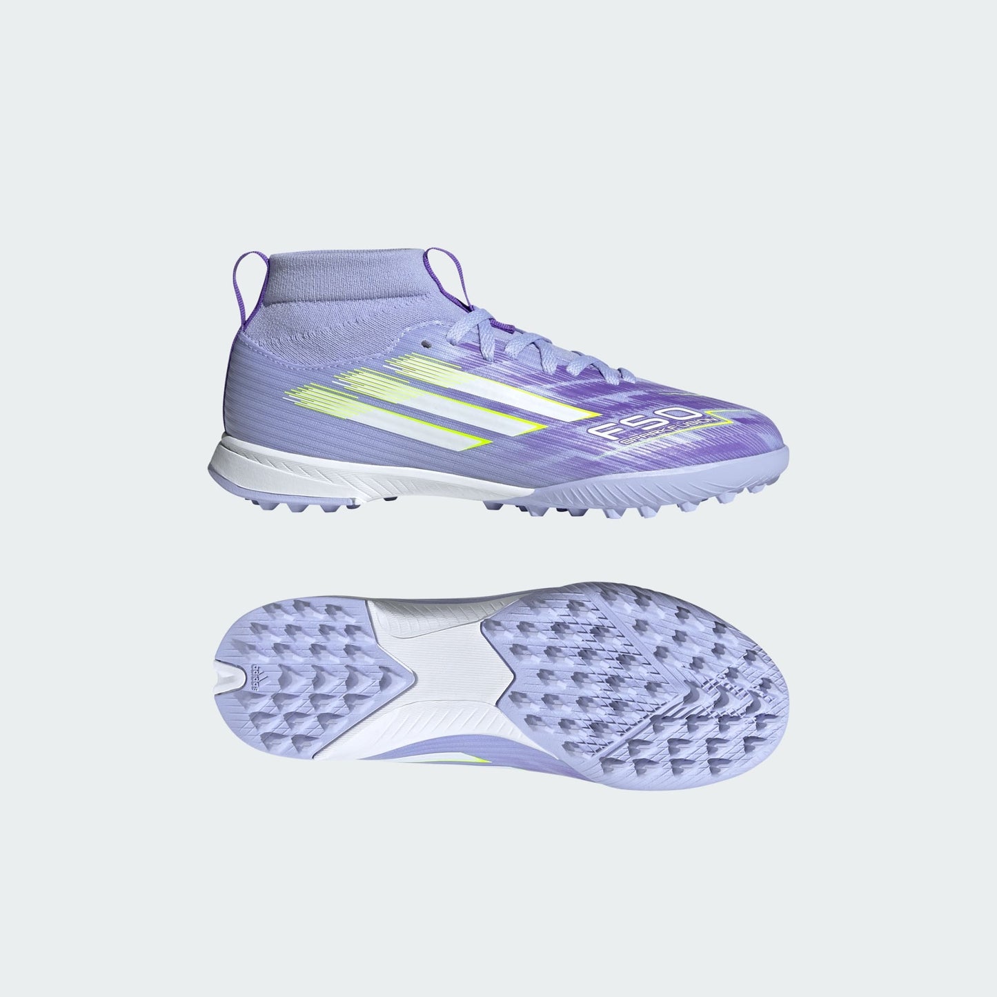 Chuteira Adidas F50 Sparkfusion League Infantil Society
