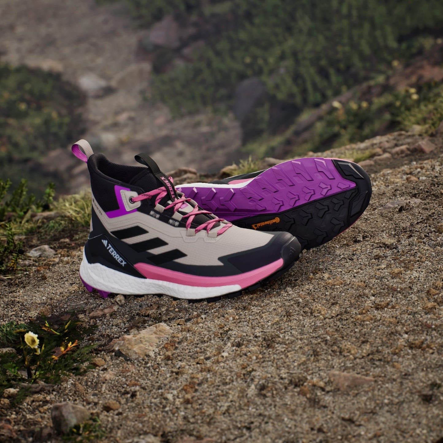 Tênis Adidas Trilha Terrex Free Hiker 2.0 Gore-Tex Feminino