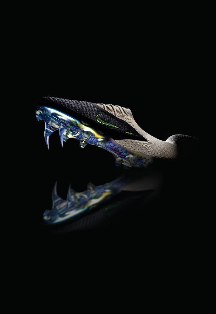 Nike Phantom 6 “Black Mamba" + Cortesia Runas -- 1 Meia Antiderrapante + Mochila Bag