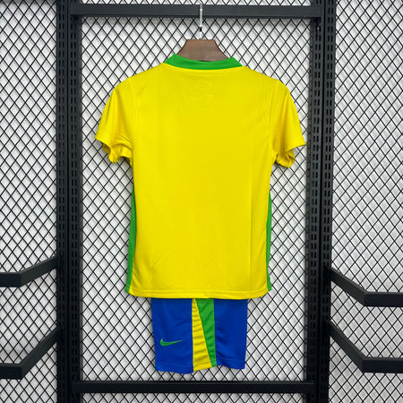Kit Infantil Brasil Titular 25/26 - Versão Torcedor