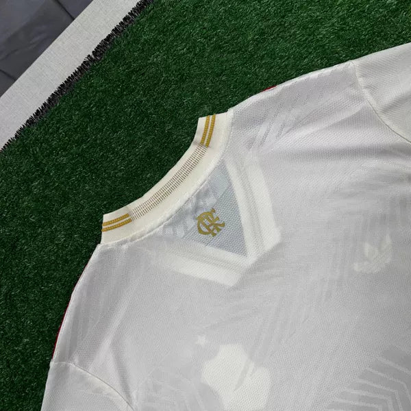 Camisa Flamengo Away I 25/26 - Bege - Jogador Masculina