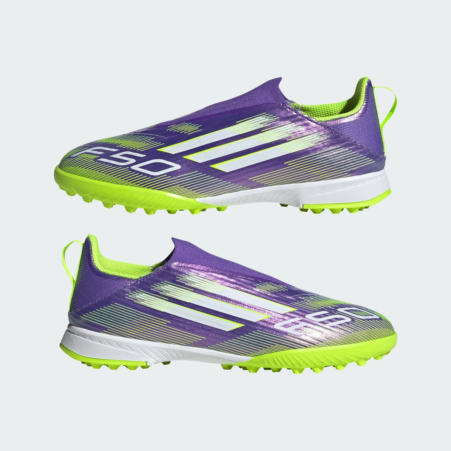 Chuteira Adidas Sem Cadarços F50 League Infantil Society